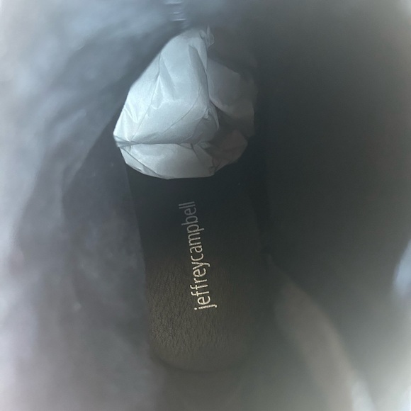 Jeffrey Campbell Operator harness Black Leather Ankle Boots Sz-9.   N - Picture 10 of 15